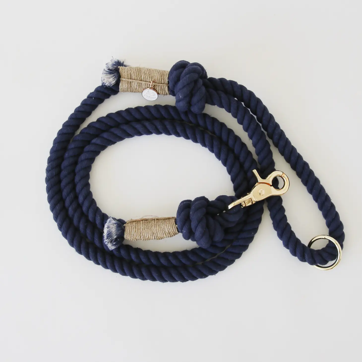 Laisse en corde - Sailor Blue-Laisses-Furlou-Muzon