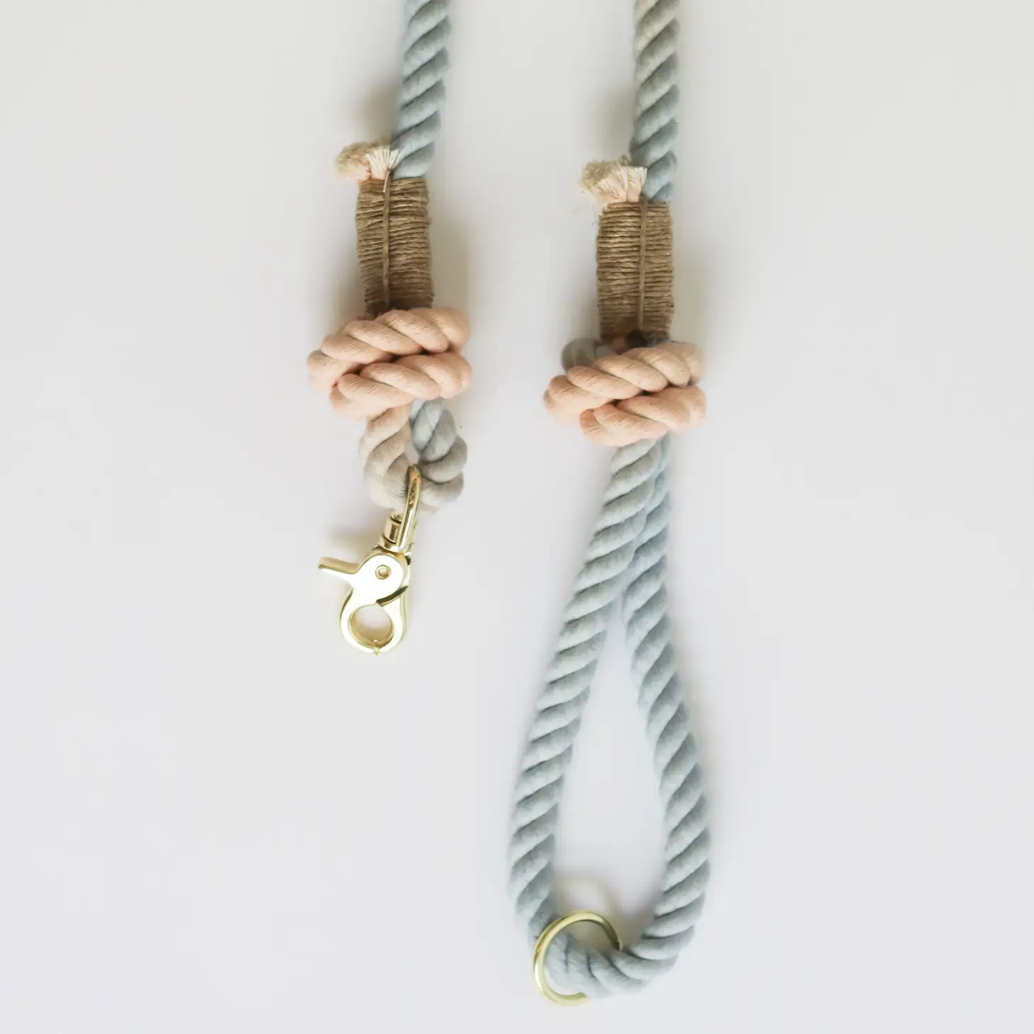Laisse en corde - Sunset Sherbet-Laisses-Furlou-Muzon