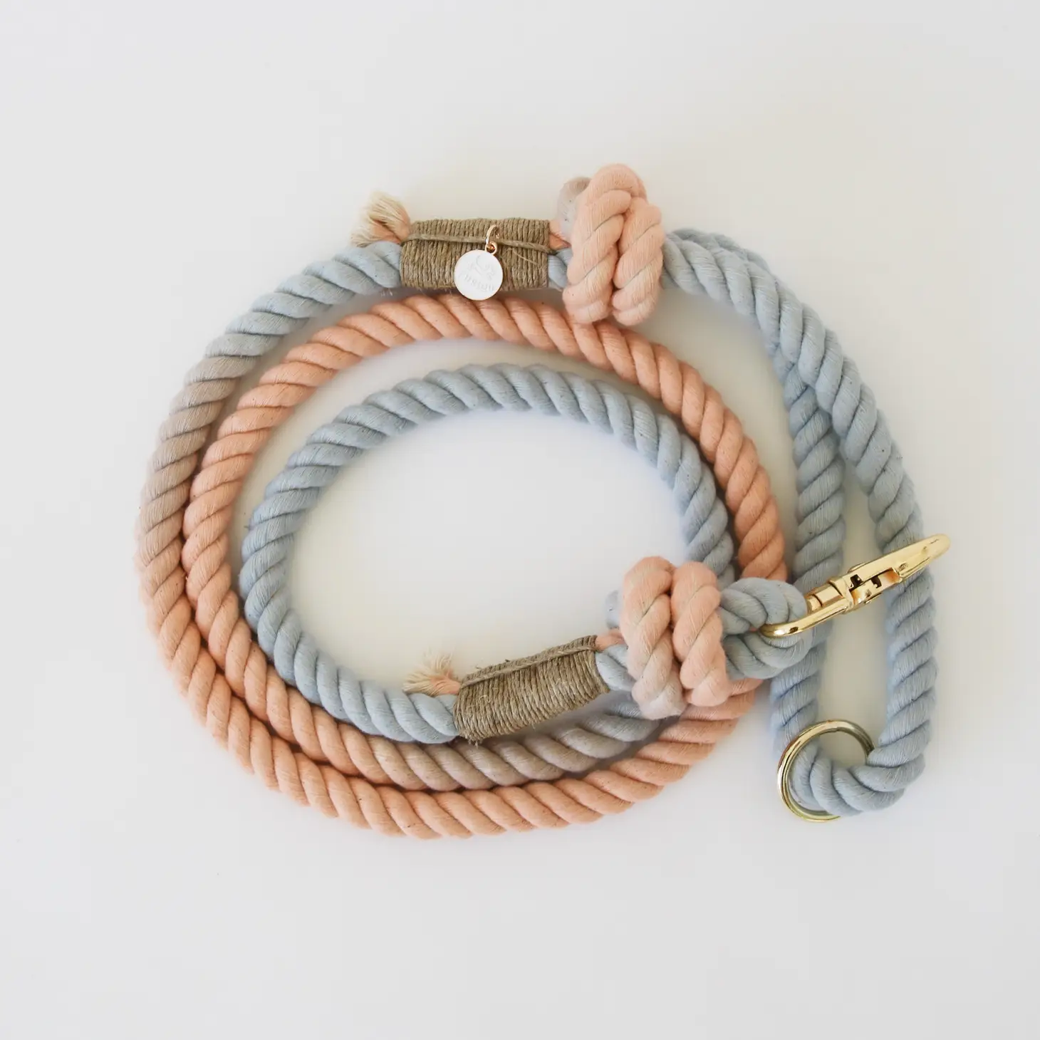 Laisse en corde - Sunset Sherbet-Laisses-Furlou-Muzon