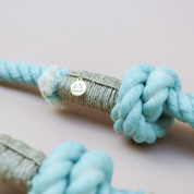 Laisse en corde - Teal Gem-Laisses-Furlou-Muzon