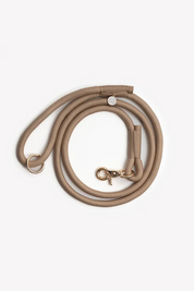 Laisse en corde tressée - Sable