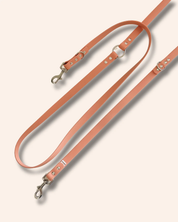 Laisse multi-positions waterproof - Terracotta