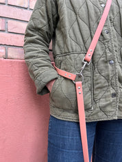 Laisse multi-positions waterproof - Terracotta