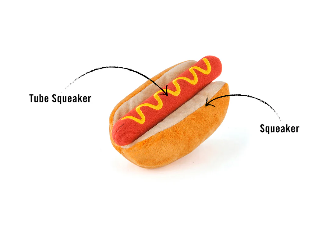 Peluche - Le hot dog