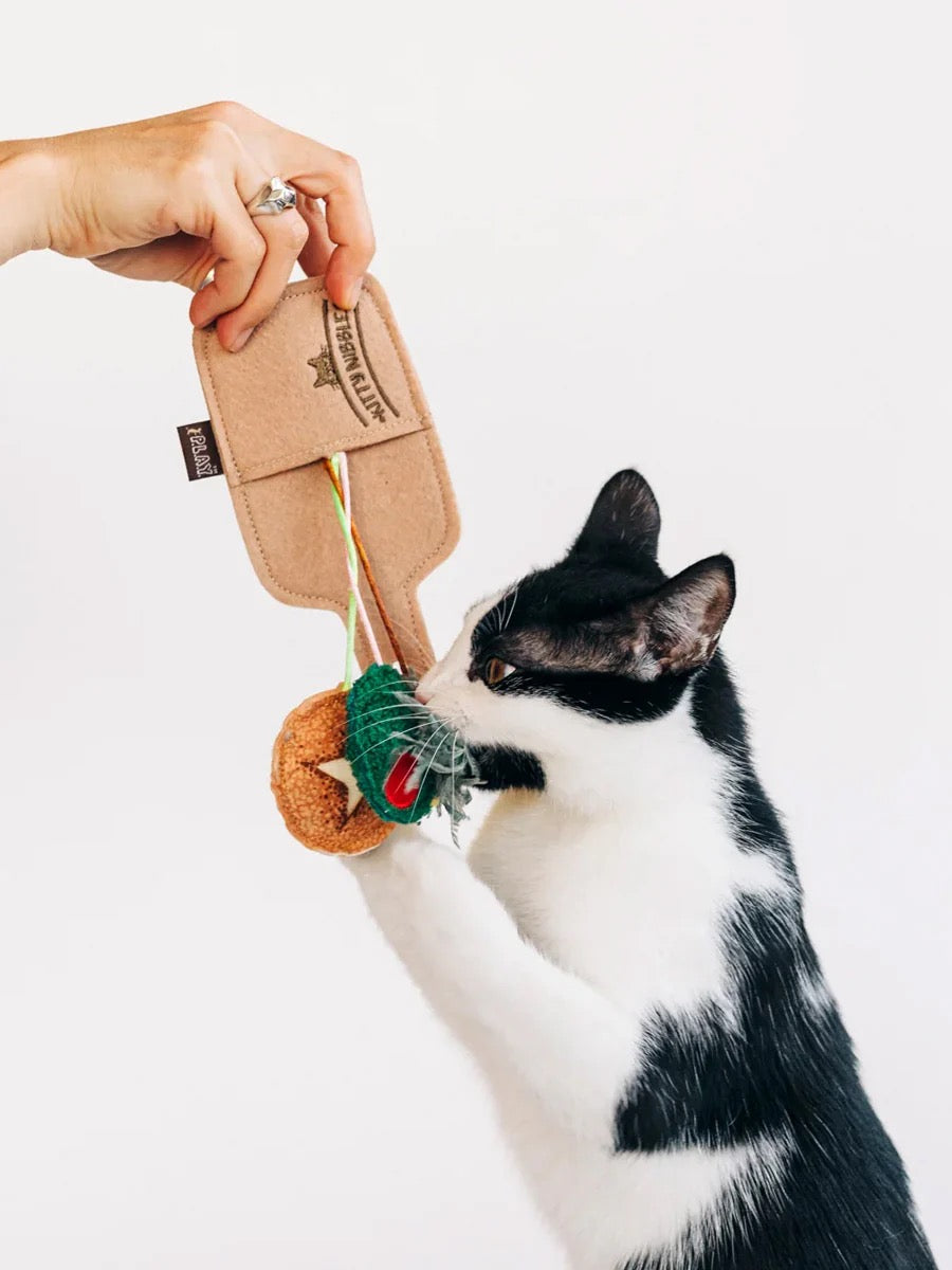 Jouet pour chat - La planche de charcuterie