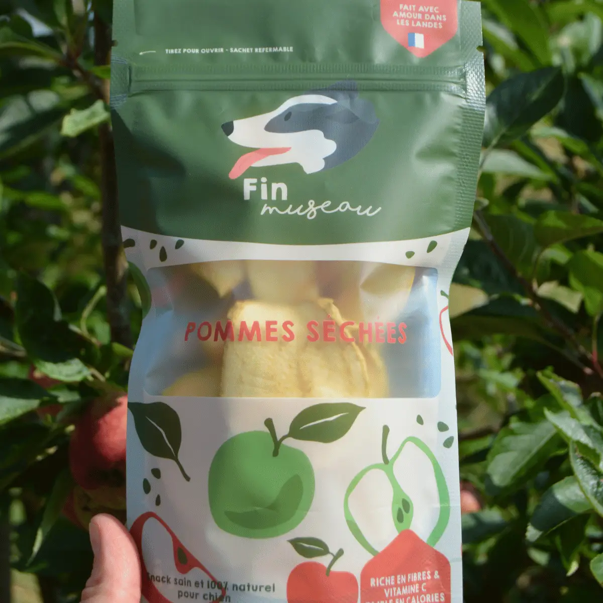 Pommes séchées - Friandises naturelles pour chien-Friandise