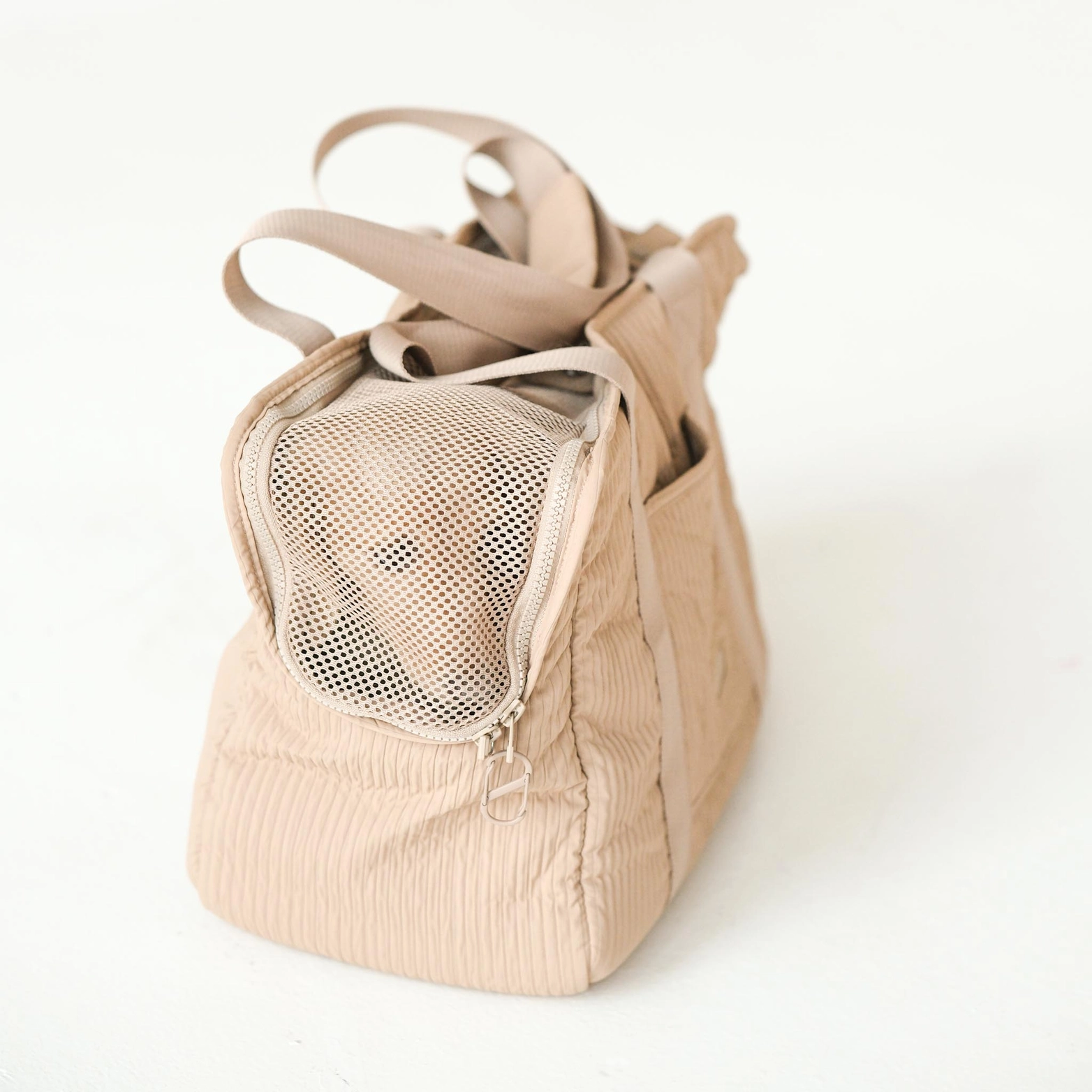 Dog Carrier Bag - Cream