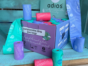 Sacs à déjections à l'unité-Accessoires-Adios Plastic-Muzon