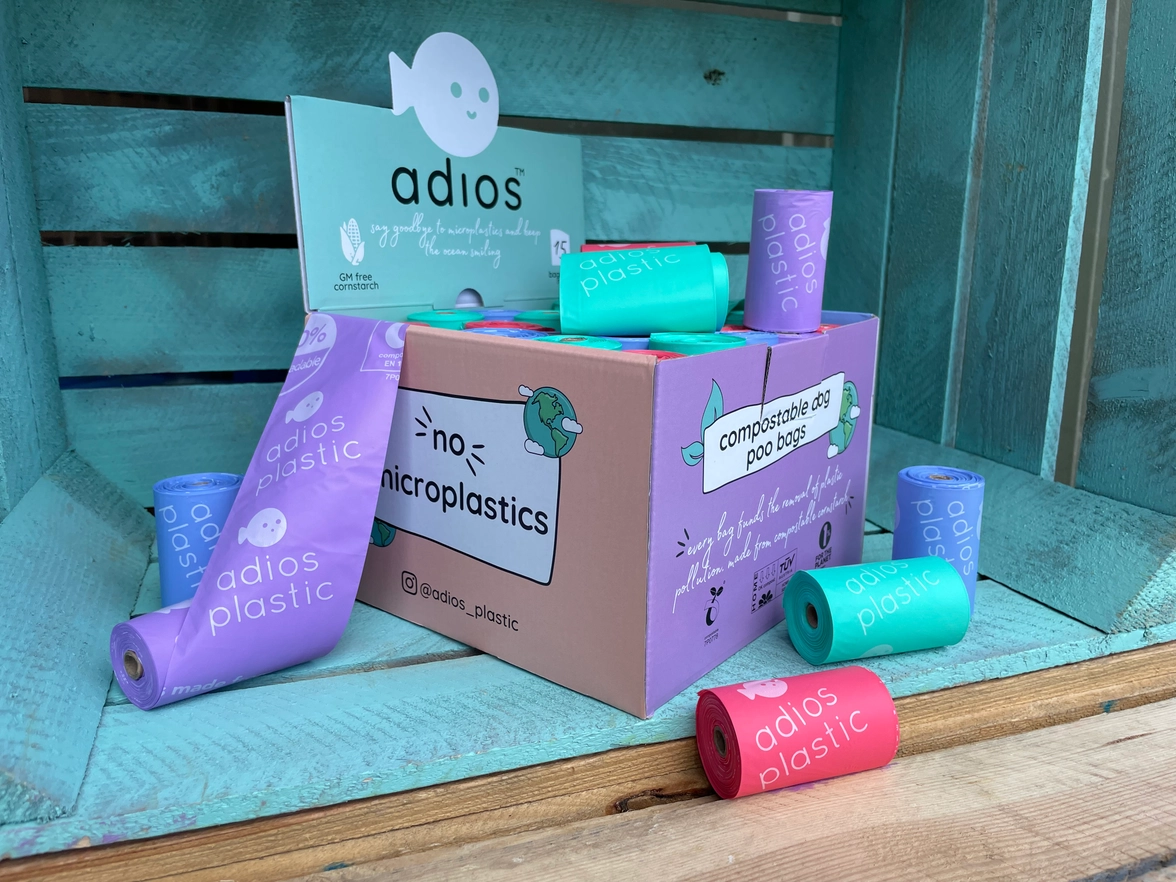 Sacs à déjections à l'unité-Accessoires-Adios Plastic-Muzon