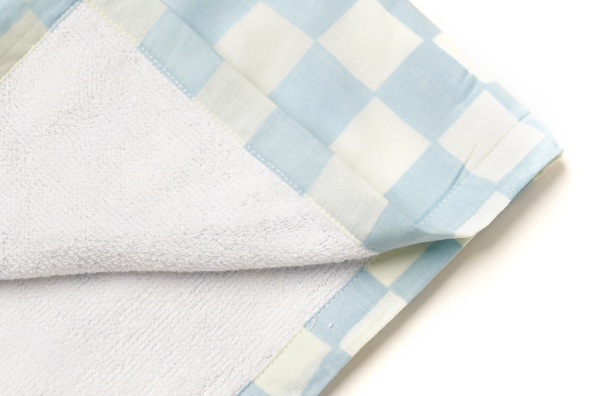 Serviette pour chien - Carreaux bleus et blancs | Muzon