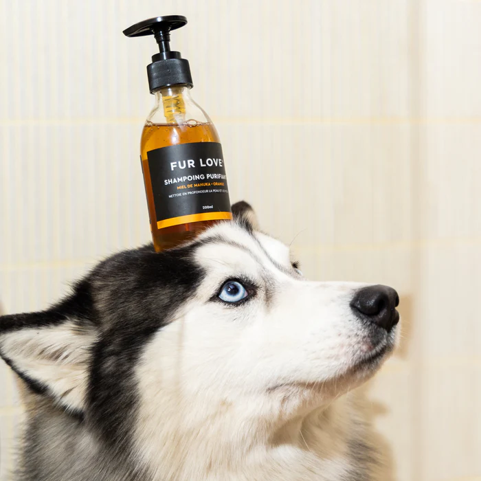 Shampoing purifiant pour peaux sensibles