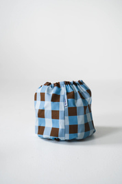Snood - Carreaux bleus