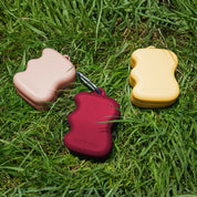 Distributeur de friandises en silicone - Jaune